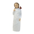 thumbnail image 3 of Angel Statue Girl Figurina decorativa Figura creativa Escultura Ornamento de escritorio para mesa de comedor de la oficina Entrada de estantería, 3 of 10