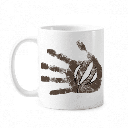 

Laceration Marks Handprint Wound Mug Pottery Cerac Coffee Porcelain Cup Tableware