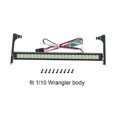 thumbnail image 1 of Ounissouiy RCGOFOLLOW, luces de techo de carcasa de carrocería, portaequipajes de techo, luces de techo de carcasa de carrocería Rc para 1/10 Kits de construcción modelo TYPE4, 1 of 5