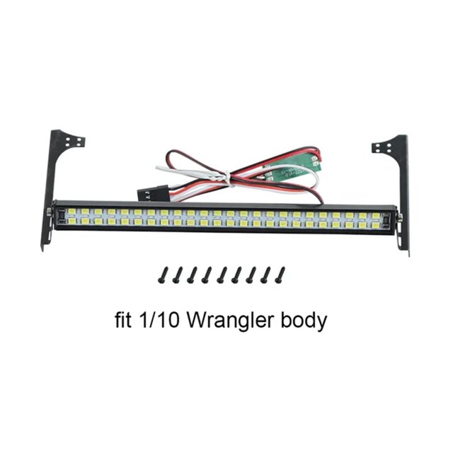 Ounissouiy RCGOFOLLOW, luces de techo de carcasa de carrocería, portaequipajes de techo, luces de techo de carcasa de carrocería Rc para 1/10 Kits de construcción modelo TYPE4