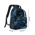 thumbnail image 2 of Rocae Celestial Ram Night Sky for Comfortable Student Backpack - Lightweight ,Durable School Bag Ideal for Middle School, High School, and College, 2 of 6