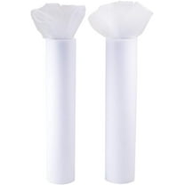 25 Yards×11.8 Inch White Tulle Fabric Roll Mesh Ribbon Sheer Organza Fabric Spool Decorative Bolt Netting Roll for DIY Tutu Skirt Gift Wrapping Wedding Birthday Party Decorations White DIY