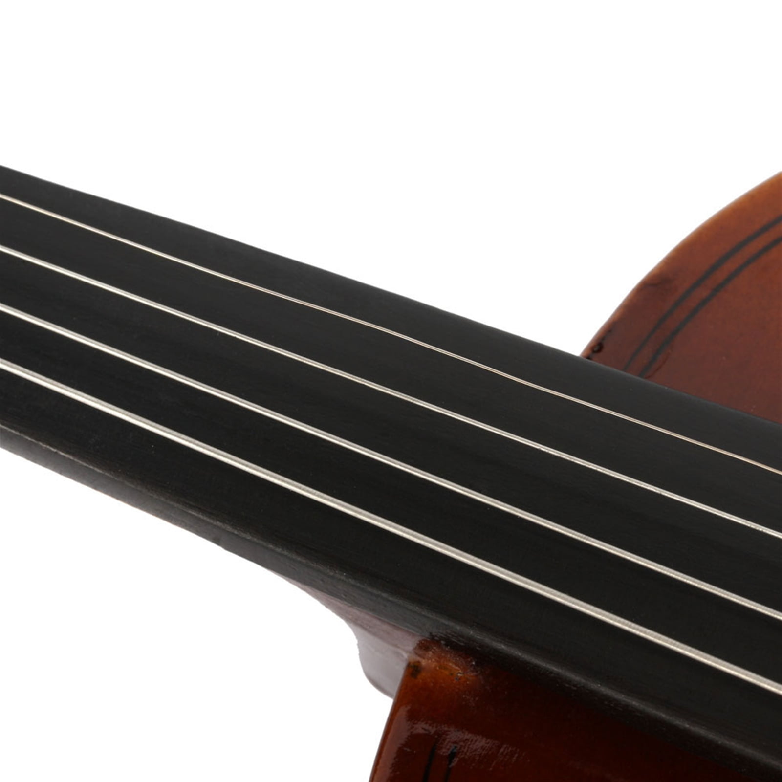 3/4 Acoustic Violin Case Bow Rosin, Natural