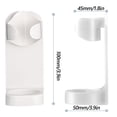 thumbnail image 5 of Wall Mounted Electronic Toothbrush Holder for Bathroom - Adhesive Toothbrush Organizer to Save Space and Keep Brushes Dry (Set of 2), 5 of 8