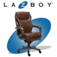 thumbnail image 3 of Scranton & Co Contemporary Executive Office Chair Chestnut Brown, 3 of 8