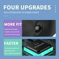 thumbnail image 6 of Wireless Earbuds 75hrs Bluetooth 5.3 Headphone Sport, 2025 Bluetooth Earbuds Stereo Deep Bass Over Ear Bud with Earhooks, ENC Noise Cancelling Mic, IPX7 Waterproof Earphone,Black, 6 of 7