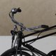 thumbnail image 3 of Bicicleta de Bicicleta de Hierro Hecha a Muñecas Decoración de Jardín de Hadas Escenas de Regalo para Niños Color Negro Zulema Dollhouse Miniature Bike, 3 of 6