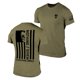 thumbnail image 1 of Camiseta Gymreapers Valor de secado rápido color verde militar, 1 of 6