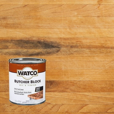 Watco - Ebony Butcher Block Oil and Stain-359023, 1 Pint - Walmart.com