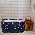 thumbnail image 1 of Bañera plegable Bañera de agua Portátil Aislamiento de 360 grados Bañera de hidromasaje Cubo de baño plegable para de Baño Sauna Baño Adultos Longitud 47 pulgadas Colco Cubo de bañera plegable, 1 of 7