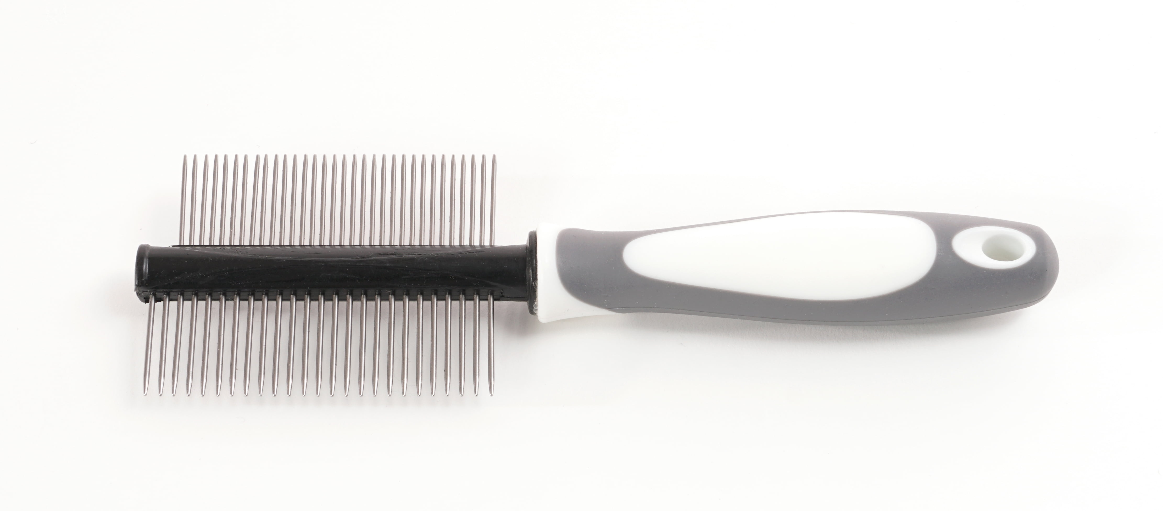Precious Tails Professional Double Sided Pin & Bristle Brush Comb for Dogs & Cats - Gentle Grooming for All Coat Types