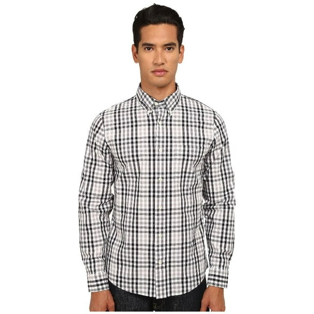 JACK SPADE Chemise à Carreaux Noir / Blanc P2RU1911 Coton ( S )