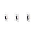 thumbnail image 2 of jesticaly Cat Light Switch Sticker Decal Vinyl Art Wall Sticker Lightswitch Black Kitten 1pcs #5 3Set, 2 of 6