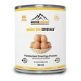 thumbnail image 2 of Mountain Essentials Dehydrated Whole Powdered Egg Crystals | Long Term Storage Shelf Stable | Perfect for Emergency Survival, Camping & Backpacking No Additives Pasteurized Natural 2.25 Lb-  06 Cans, 2 of 9