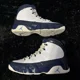 thumbnail image 2 of Ni - ke Ni - ke Air Jordan 9 Retro Pearl Blue UNC White Mens Size 9 302370-145 Sneakers, 2 of 5