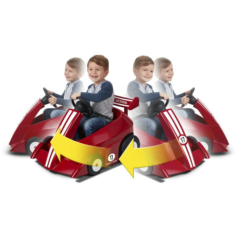 Radio Flyer Grow with Me Racer 6V Battery Powered Ride on Remote