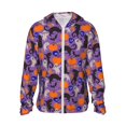 thumbnail image 1 of Balery Halloween Black Cats Sudadera ligera de manga larga con capucha y protección solar UPF 50+ para hombre y mujer, ideal para pesca y running-Small, 1 of 7