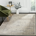 thumbnail image 2 of SAFAVIEH Vintage Eliot Bordered Area Rug, Stone/Blue, 5'3" x 7'6", 2 of 8