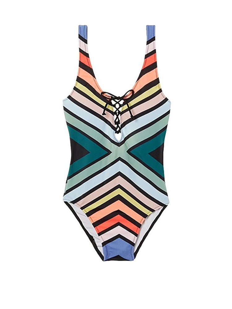 victoria secret one piece leopard swimsuit