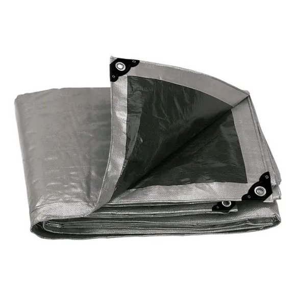 Lona Reforzada Gris Truper 10771 3 X 5 Mt LT-35