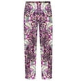 thumbnail image 1 of Plus size 7x Extra Tall Purple Dewdrop Tapered Pants, 1 of 4