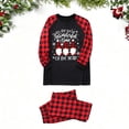 thumbnail image 3 of Family Christmas Pajamas Matching Sets Christmas Long Sleeves Sleepwaear Holiday Family Loungewear Sets, 3 of 10
