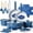 Navy, variant on 21-Piece Navy Non-Stick Ceramic Cookware Set with Detachable Handles