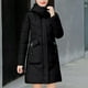 thumbnail image 1 of Chaquetas y abrigos casuales con capucha de manga larga para mujer, cárdigan de invierno de manga larga con bolsillo, chaqueta con capucha cálida, cremallera, blusa lisa con parte superior gruesa, abr, 1 of 8