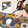 thumbnail image 6 of Yayeee Faucet Mat for Kitchen Sink 30" Diatomite Long Splash Guard Pad, Beige Flowers, 6 of 7