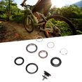 thumbnail image 4 of Bicycle Tapered Headset, CNC Process Bike Bearing Headset Anodized Coloring Aluminum Alloy Rust Proof  for Road Bike, 4 of 8