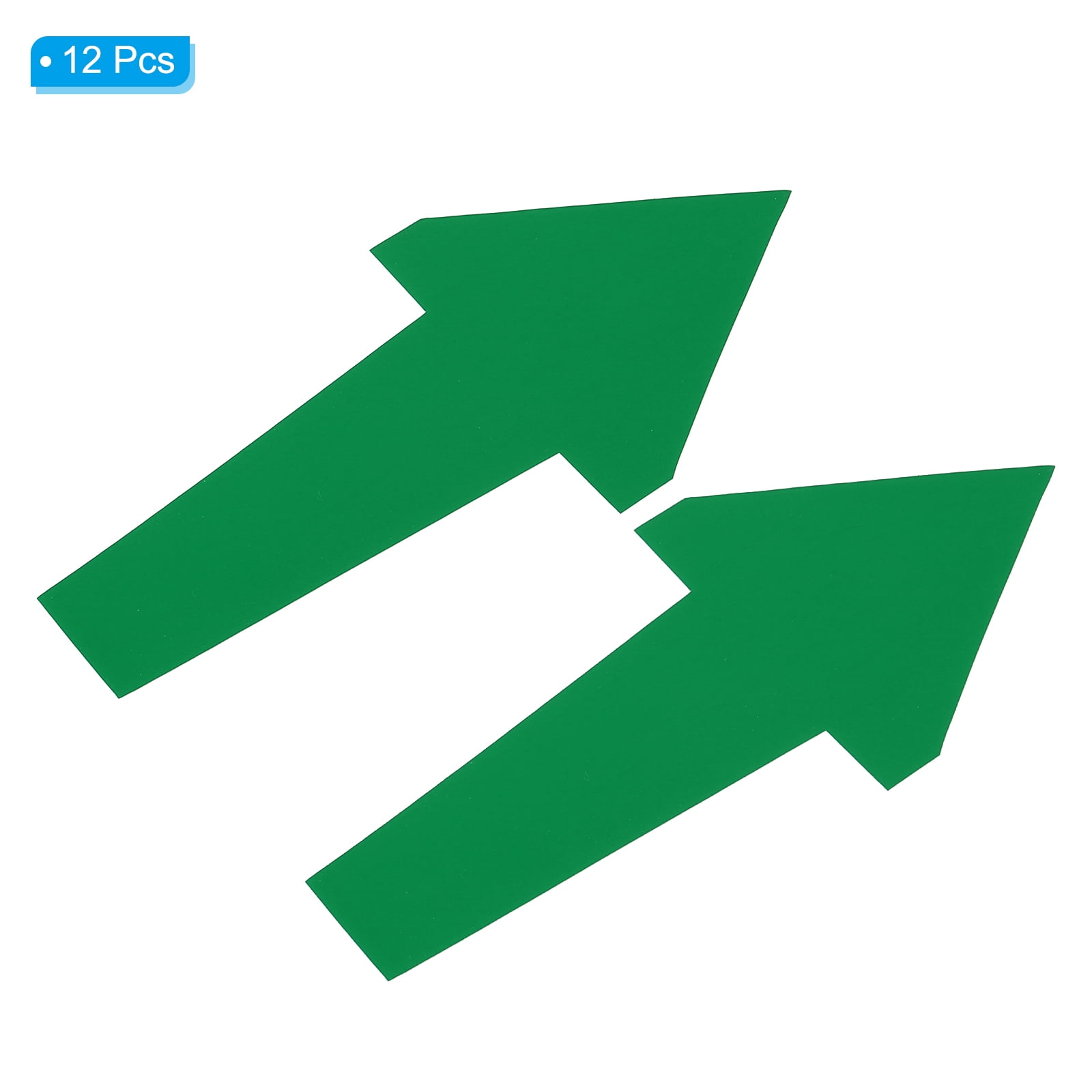 Unique Bargains Arrow Sticker Removable Self Adhesive Waterproof Floor Decal Green