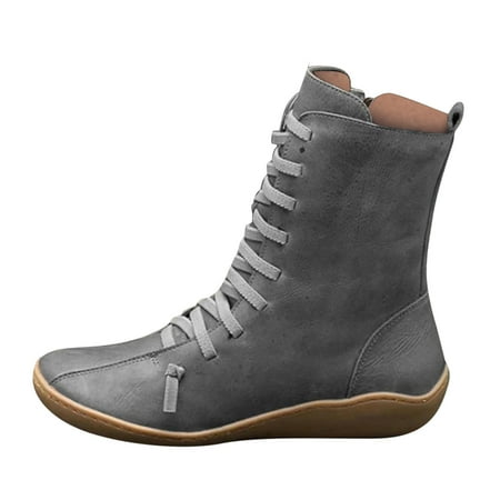 Mid-Calf Boots Ankle Boots Long Boots for Women Wide Calf Heels for Women Women s Mid Calf Socks Women Design Shorts Boots Leopard Retro Shoes Ankle Boots 6.5