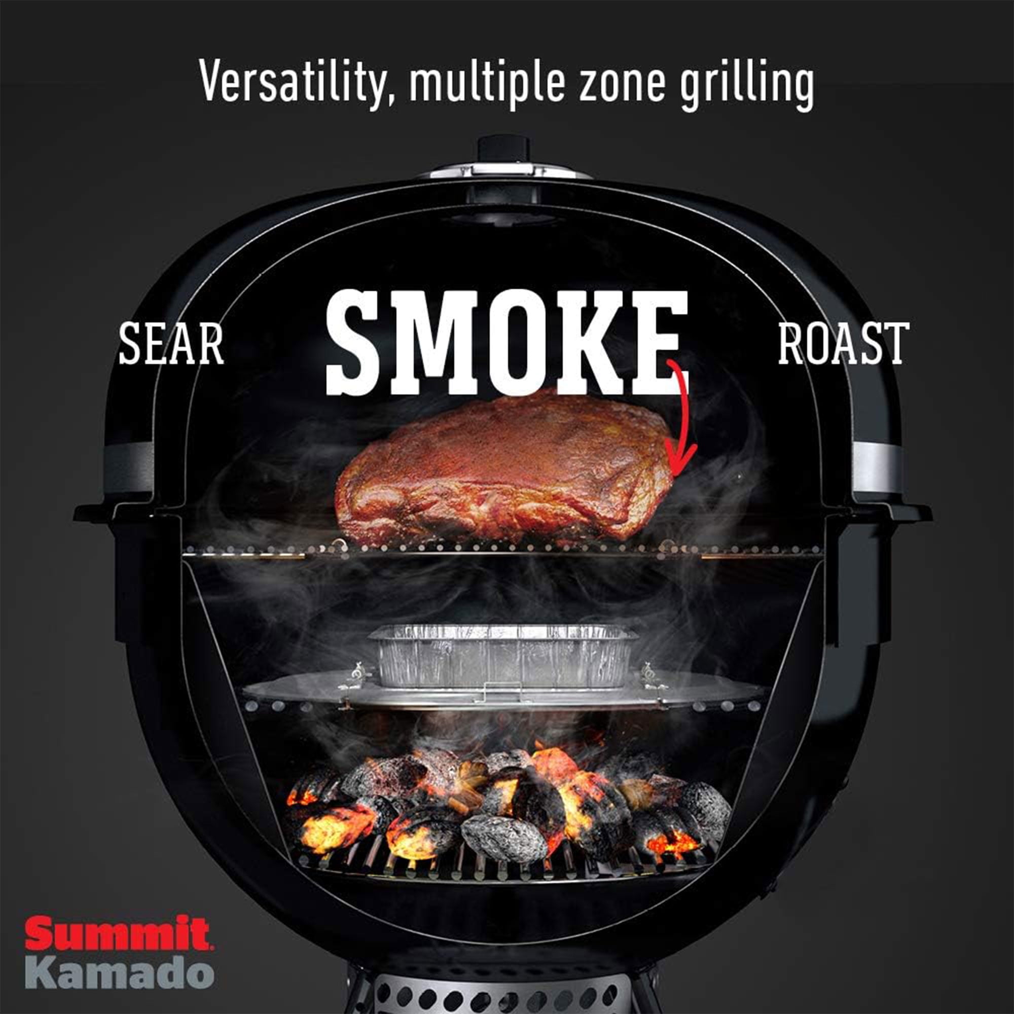 Kamado top vs weber