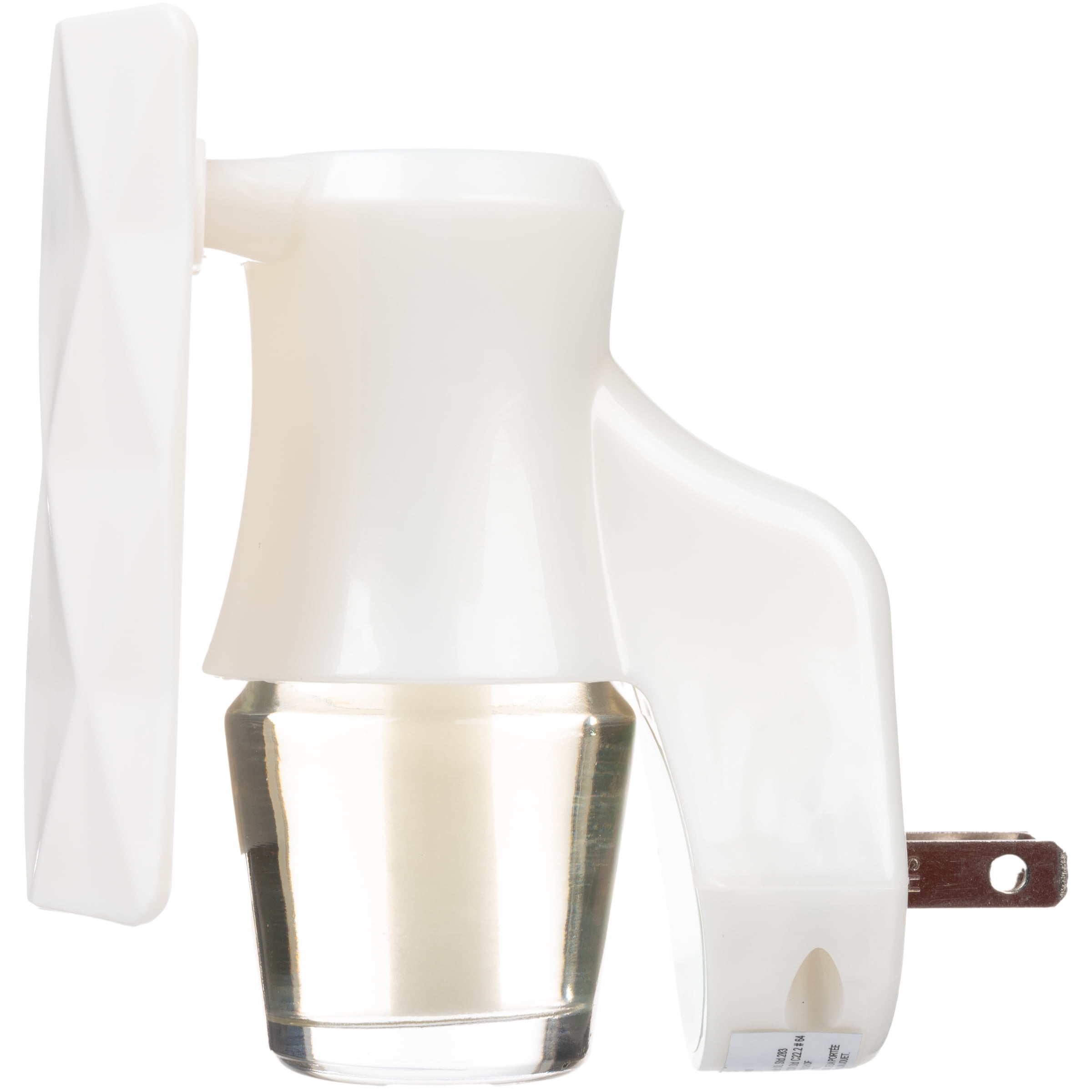 Mainstays Aroma Accent Fragrance Plug, White Texture