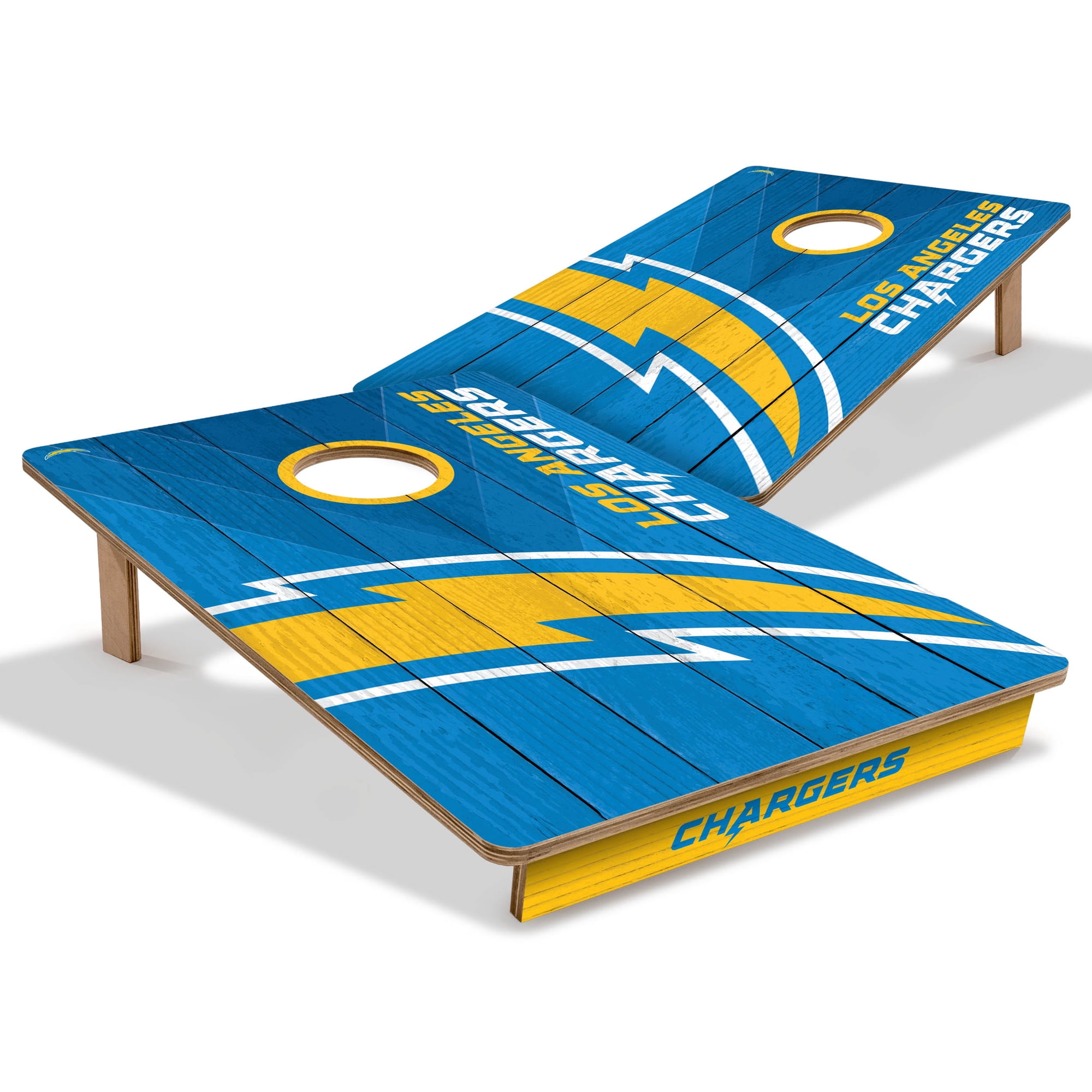 YouTheFan NFL Los Angeles Chargers 2 x 3 Cornhole Game No Bags