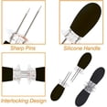 thumbnail image 5 of 16Pcs/8 Pairs Corn Holders, Stainless Steel Corn Cob Holders Corn on The Cob Skewers, Corn on The Grill, Interlocking Design Corn Skewers Forks for Home Cooking BBQ Parties, 5 of 6