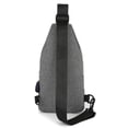 thumbnail image 1 of Bolso de pecho multifuncional para hombre Mochila de mensajero | Bandolera de hombro casual de moda | Lona resistente al agua | Carga USB | Antirrobo | Gran capacidad | Viaja todos los días, 1 of 5