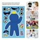 thumbnail image 2 of 12 Sheets Cartoon DIY Stickers Funny Interesting Puzzle Sticker for Birthday Party Favors, 2 of 5