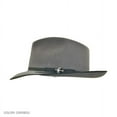 thumbnail image 6 of Stratoliner Fur Felt Fedora Hat - 8 - Caribou, 6 of 7