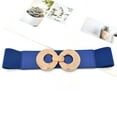 thumbnail image 3 of Weikingp Clearance! Belts for Women, Women Stretchy Belt for Dresses Vintage Elastic Wide Waist Belt, Womens Belt, Western Belts for Woman Blue, 3 of 4
