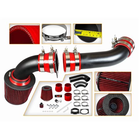 Rtunes Racing Black Cold Air Intake for 01-04 Ford Explorer / Explorer Sport Trac / Ranger / Mazda B4000 V6 4.0L SOHC