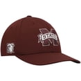 thumbnail image 3 of Men's Top of the World Maroon Mississippi State Bulldogs Reflex Logo Flex Hat, 3 of 4