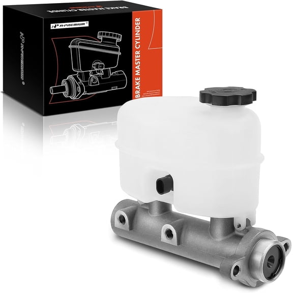 A-Premium Brake Master Cylinder with Reservoir and Cap Compatible with Chevrolet and GMC Vehicles - For Avalanche, Express 2500 3500, Silverado 1500, Suburban, Sierra 1500, Yukon XL 2500