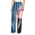 thumbnail image 3 of Goofa Dog in Hairdresser Printed Soft Pajama Pants for Women, Wide Leg Comfy Casual Lounge Yoga Pants-, 3 of 9