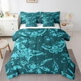thumbnail image 1 of Erosebridal Gothic Moth Bed in a Bag King size, Hippie Botanical Bed Set, Mandala Style Decor, Reversible, 1 of 1