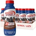 thumbnail image 3 of (2 pack) Premier Protein Shake, Cookies and Cream, 30g Protein, 11.5 Fl Oz, 12 Ct, 3 of 12
