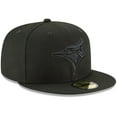 thumbnail image 3 of Men's New Era Black Toronto Blue Jays Primary Logo Basic 59FIFTY Fitted Hat, 3 of 6
