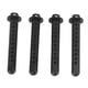 thumbnail image 2 of Soportes de poste de carrocería de aluminio RC, reemplazo resistente al desgaste, soporte de montaje de postes de carrocería de coche RC para coche Axial SCX10 1/10 RC negro, 2 of 8