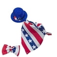 thumbnail image 2 of GFHFHITJ Independence Day Goose Clothes, 4th of July Clothes Fits 23" Geese | Red White And Blue Themed Gooses Accessories for Outdoor Garden Party Lawn Patio Garden Decoration, 2 of 6