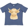 thumbnail image 3 of Inktastic Highland Cow Boys or Girls Toddler T-Shirt, 3 of 5